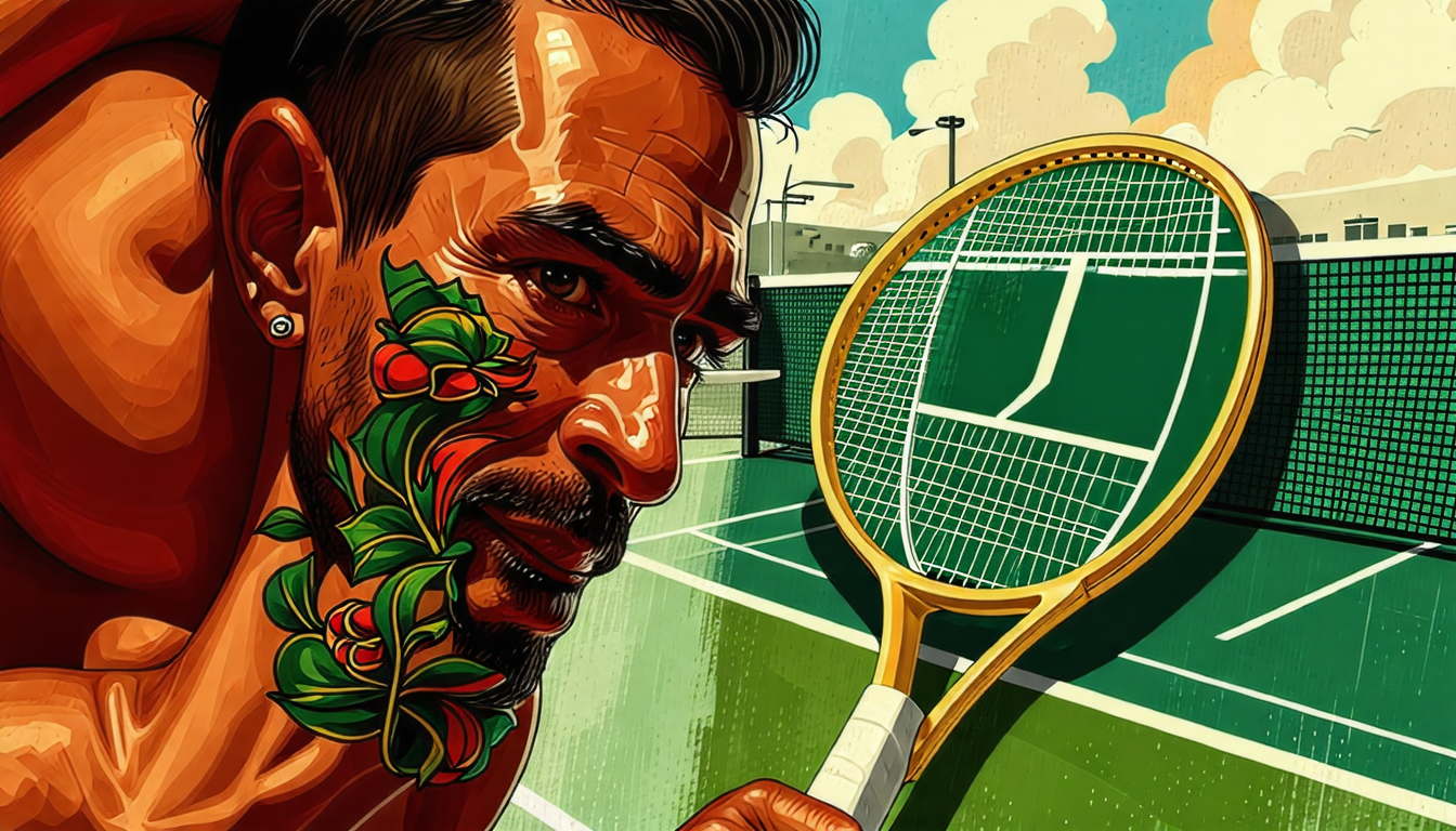 découvrez le lien surprenant entre les tatouages de carlos alcaraz et son club de tennis préféré dans cette intrigue captivante.