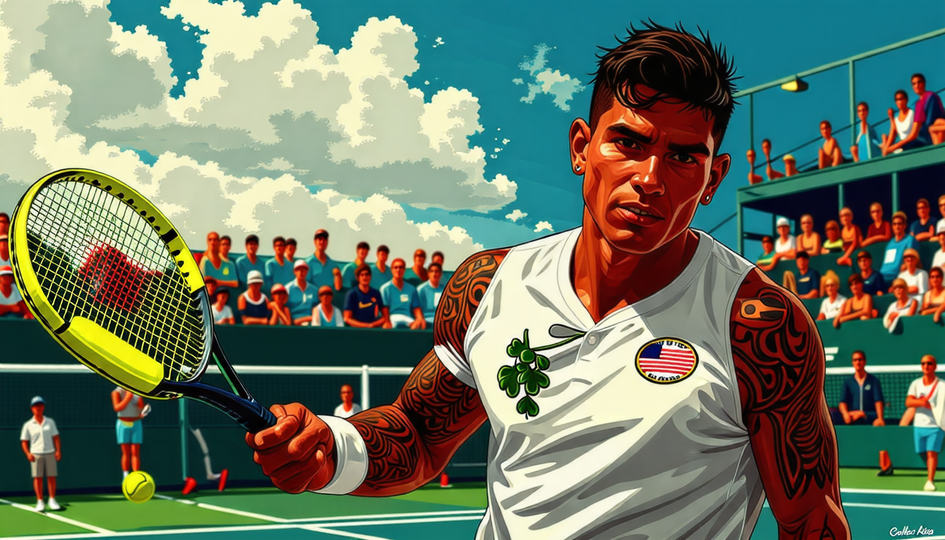 découvrez le lien surprenant entre les tatouages de carlos alcaraz et son club de tennis préféré dans cette histoire fascinante.