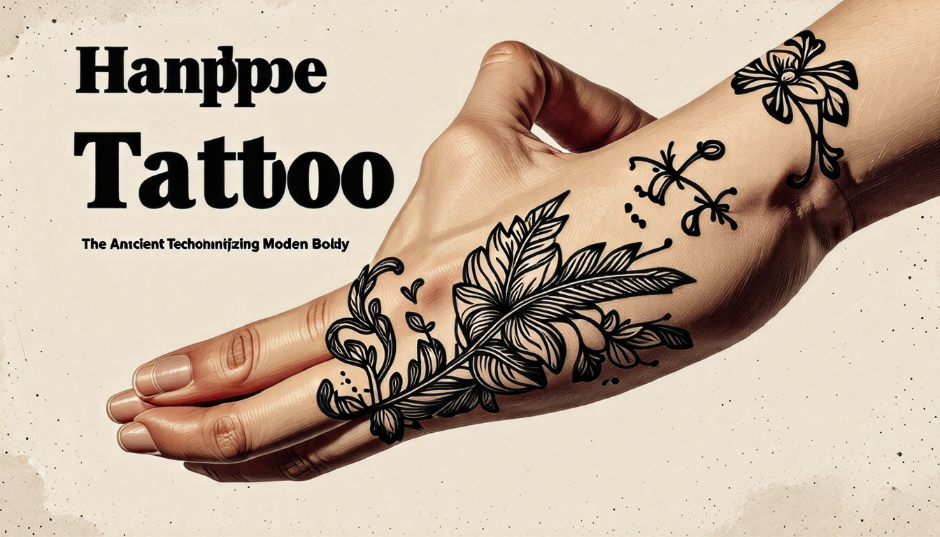 découvrez l'art du tatouage handpoke, une technique ancestrale qui révolutionne l'art corporel moderne. explorez cette technique artisanale et les traditions qu'elle incarne.